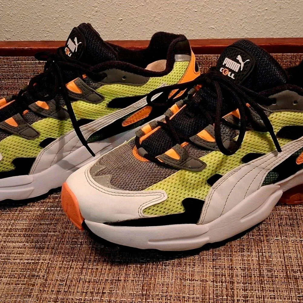 Puma Cell Alien OG M 369801-07 Yellow Alert/ Orange Men’s sz 10 - Picture 12 of 12